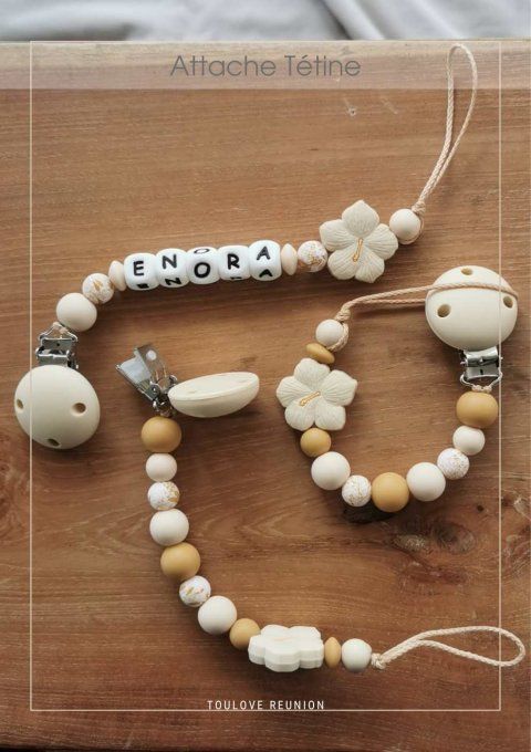 Attache-tétine personnalisée – l’accessoire sûr, pratique et unique pour bébé