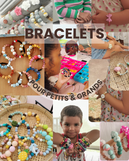 Création de bracelets de perles – Atelier spécial Salon Bel'être avec Manon